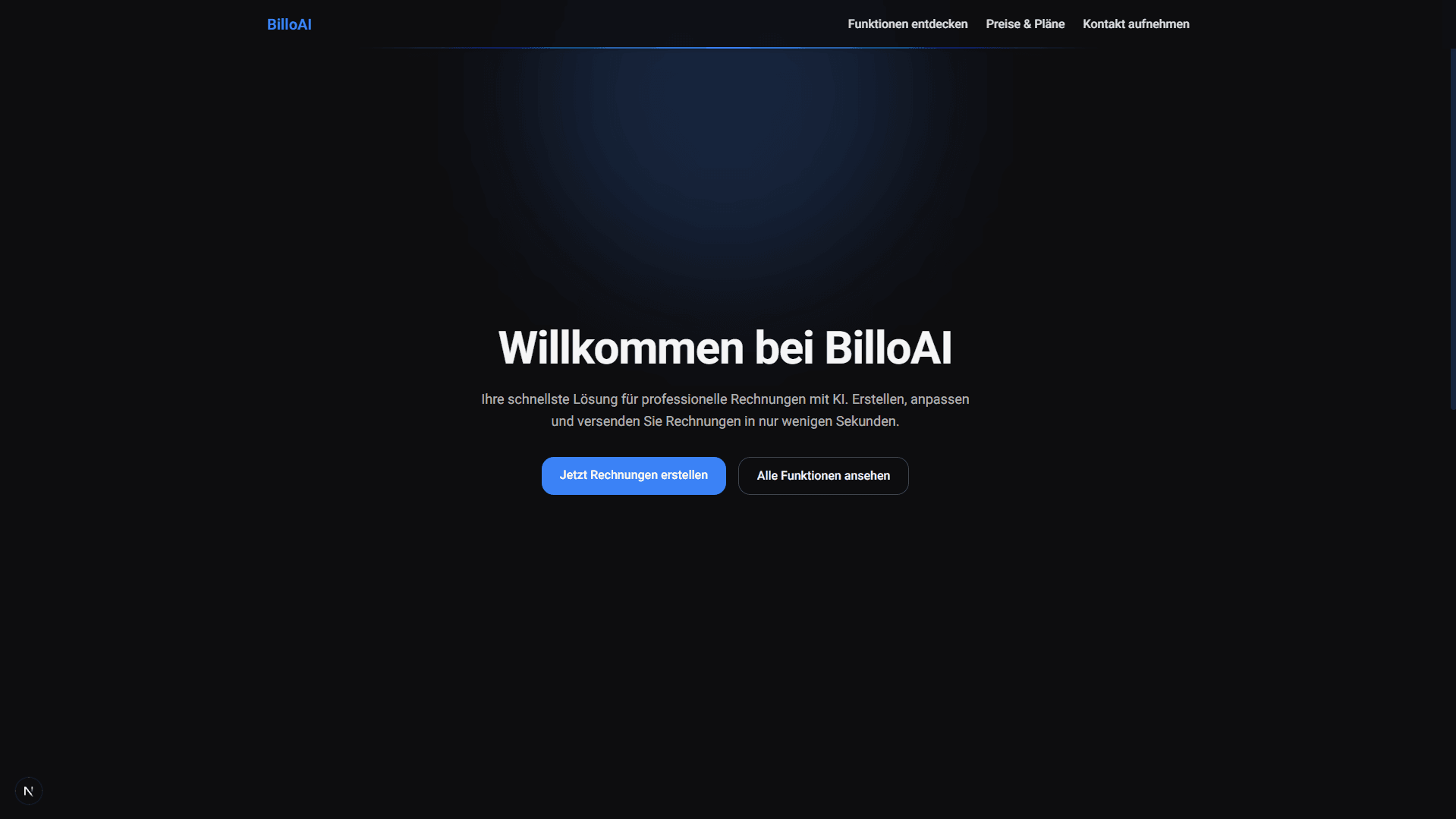 Billo.AI (WIP) screenshot 1