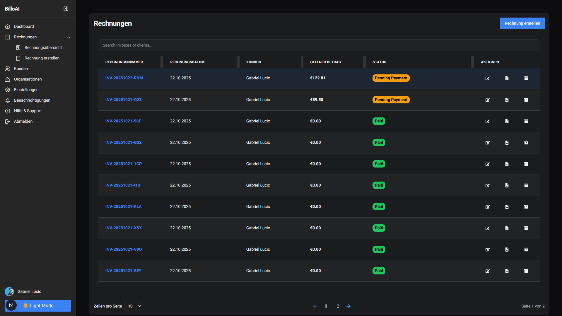 Billo.AI (WIP) screenshot 2